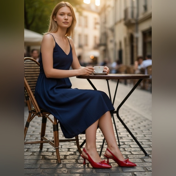 NEW- Madden Girl Womens Vogue Pump  Red Patent, 7 - Picture 3 of 6